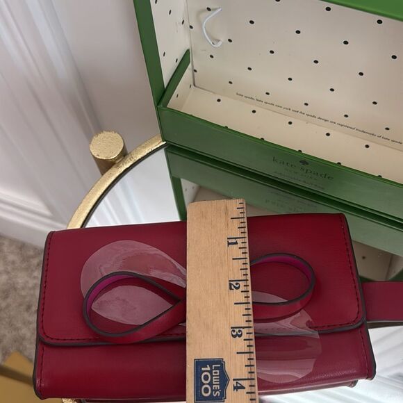 Kate Spade Red Leather Belt Bag - Picture 6 of 9